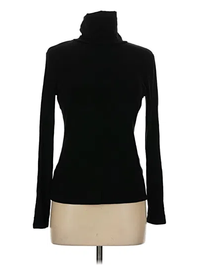 Pre-owned Trendy Queen Long Sleeve Turtleneck In Black