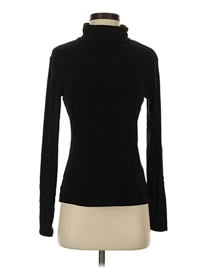 Pre-owned Trendy Queen Long Sleeve Turtleneck In Black