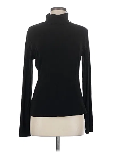 Pre-owned Trendy Queen Long Sleeve Turtleneck In Black