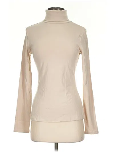 Pre-owned Trendy Queen Long Sleeve Turtleneck In Tan