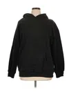 Trendy Queen Pullover Hoodie In Black