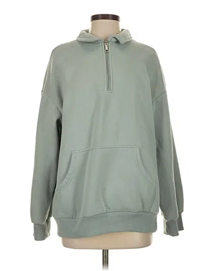 Pre-owned Trendy Queen Pullover Hoodie In Green