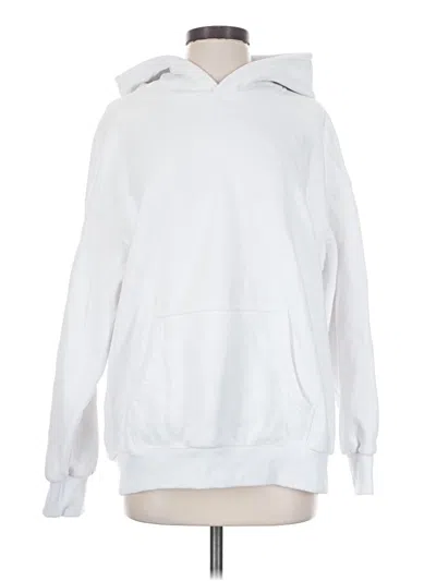 Pre-owned Trendy Queen Pullover Hoodie In White