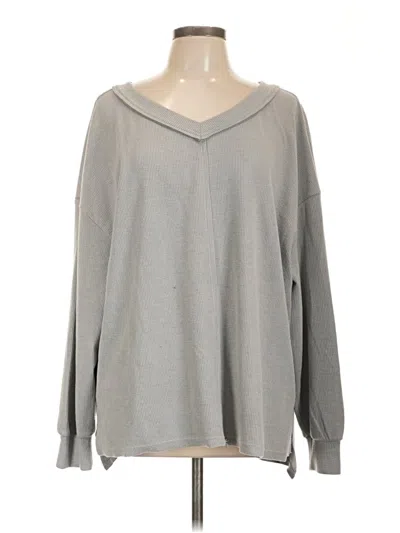 Pre-owned Trendy Queen Pullover Sweater In Gray