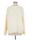Trendy Queen Pullover Sweater In White