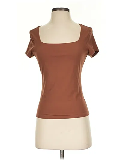 Pre-owned Trendy Queen Short Sleeve T-shirt In Brown