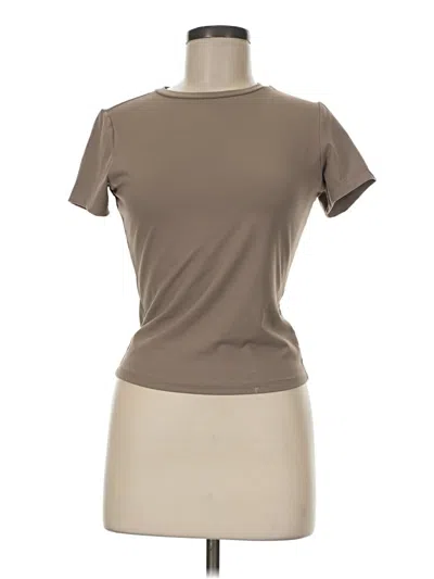 Pre-owned Trendy Queen Short Sleeve T-shirt In Brown