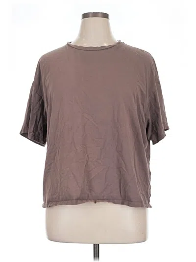 Pre-owned Trendy Queen Short Sleeve T-shirt In Brown