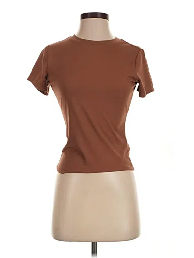 Pre-owned Trendy Queen Short Sleeve T-shirt In Brown