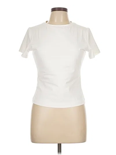 Pre-owned Trendy Queen Short Sleeve T-shirt In White