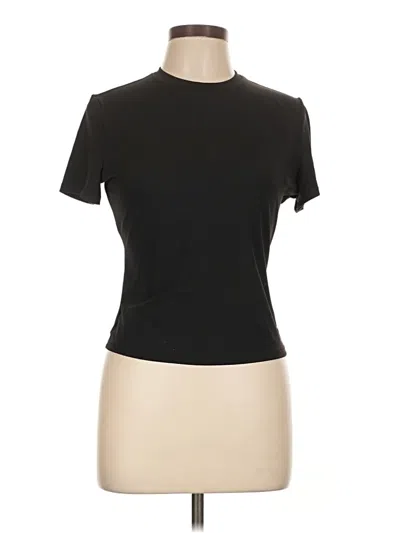 Pre-owned Trendy Queen Short Sleeve Turtleneck In Black