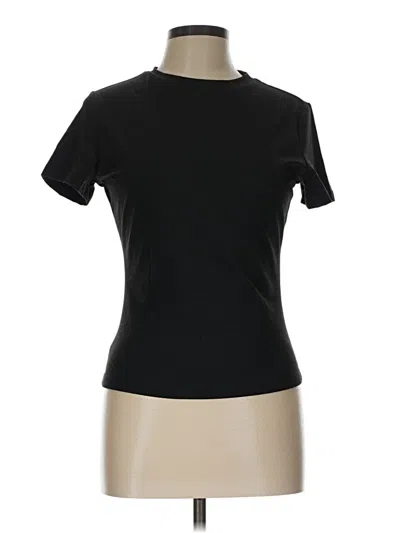 Pre-owned Trendy Queen Short Sleeve Turtleneck In Black
