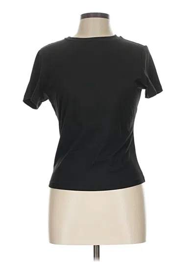 Pre-owned Trendy Queen Short Sleeve Turtleneck In Black