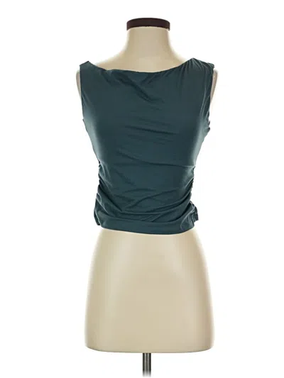 Pre-owned Trendy Queen Sleeveless Blouse In Teal