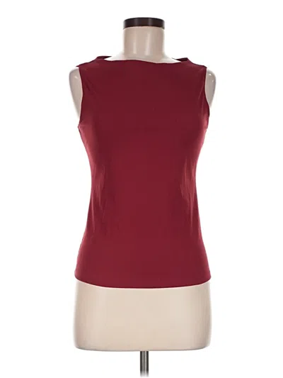 Pre-owned Trendy Queen Sleeveless T-shirt In Burgundy