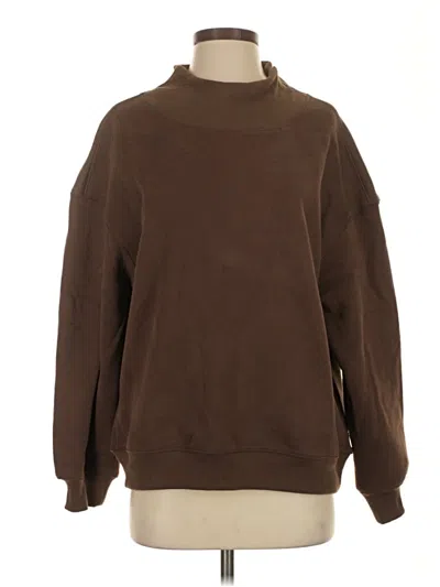 Pre-owned Trendy Queen Sweatshirt In Brown
