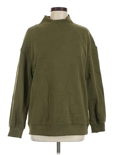 Pre-owned Trendy Queen Sweatshirt In Green