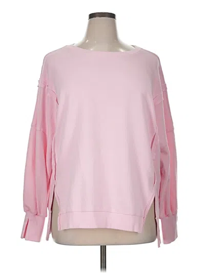 Pre-owned Trendy Queen Sweatshirt In Pink
