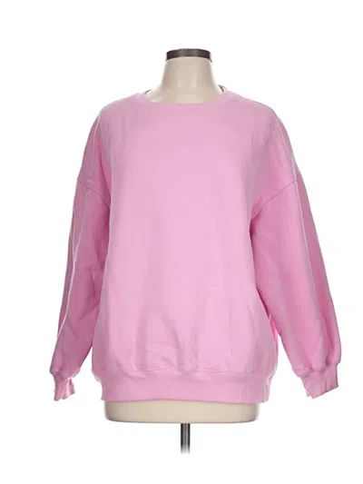Pre-owned Trendy Queen Sweatshirt In Pink