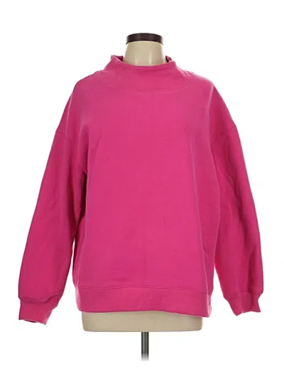 Pre-owned Trendy Queen Sweatshirt In Pink