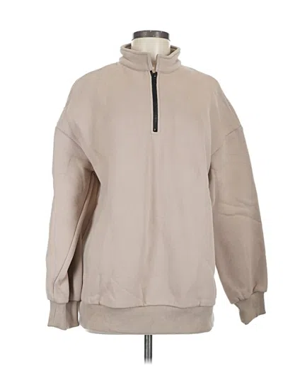 Pre-owned Trendy Queen Sweatshirt In Tan