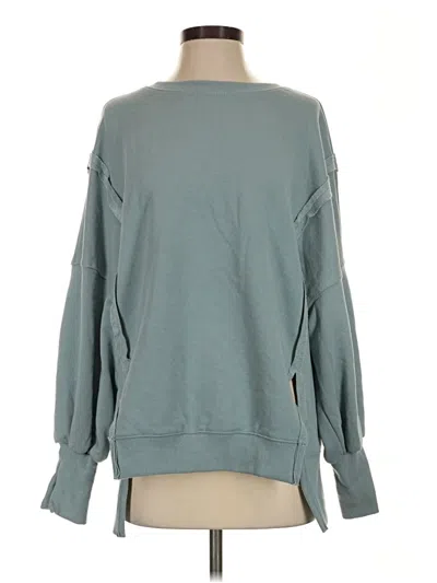 Pre-owned Trendy Queen Sweatshirt In Teal
