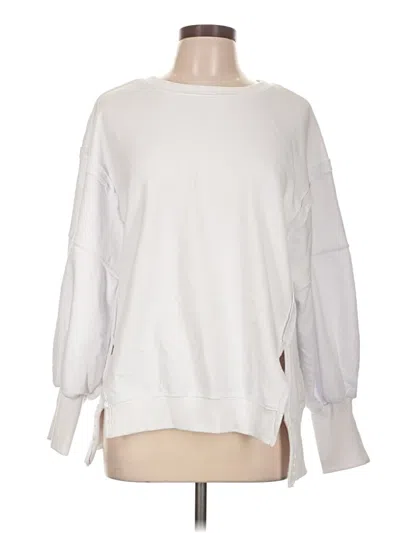 Pre-owned Trendy Queen Sweatshirt In White