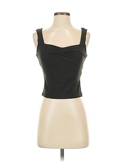 Pre-owned Trendy Queen Tank Top Black Strapless Neckline Tops