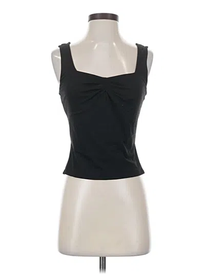 Pre-owned Trendy Queen Tank Top Black Strapless Neckline Tops