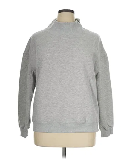 Pre-owned Trendy Queen Turtleneck Sweater In Gray