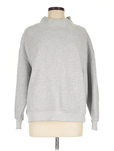 Pre-owned Trendy Queen Turtleneck Sweater In Silver