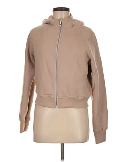 Pre-owned Trendy Queen Zip Up Hoodie In Brown