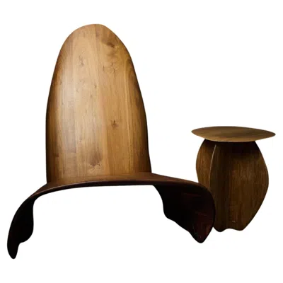 Pre-owned Trent Jansen Kutitji Chair / Shield Chair By  At Studio Alm In Brown