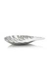 Tres J Silver-plated Shell Tray In Neutral