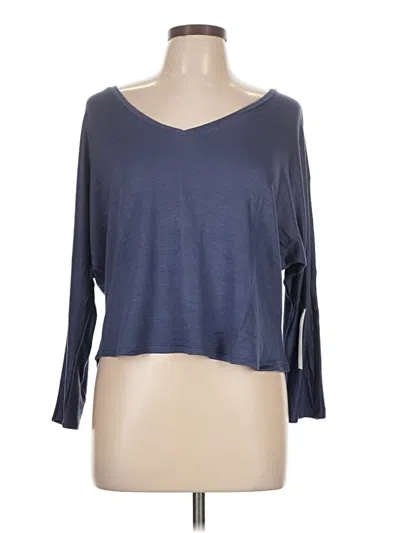 Pre-owned Tresics 3/4 Sleeve T-shirt In Blue
