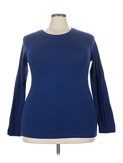 Pre-owned Tresics 3/4 Sleeve T-shirt In Blue