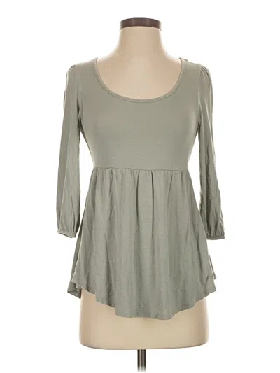 Pre-owned Tresics 3/4 Sleeve T-shirt In Gray