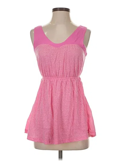 Pre-owned Tresics Sleeveless Top Pink Sweetheart Neckline Tops