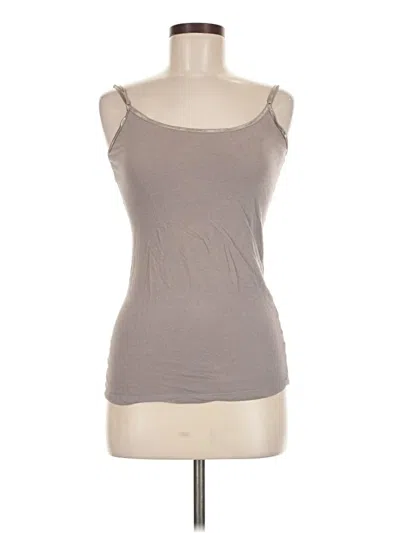 Pre-owned Tresics Tank Top Gray Strapless Neckline Tops