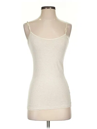 Pre-owned Tresics Tank Top Ivory Strapless Neckline Tops In White