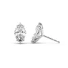 Tresorra 14k White Gold 4 Ctw Marquise Cut Lab-grown Diamond Igi Certified Stud Earrings In White