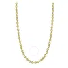 Tresorra 14k Yellow & White Gold Bead Necklace In Two Tone