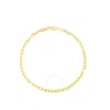 Tresorra 14k Yellow Gold French Cable Chain Bracelet In Yellow