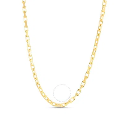 Tresorra 14k Yellow Gold French Cable Chain Necklace