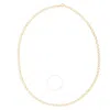 Tresorra 14k Yellow Gold Heart Link Chain Necklace In Yellow