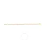 Tresorra 14k Yellow Gold Hexagon Link Chain Bracelet In Yellow