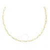 Tresorra 14k Yellow Gold Hexagon Link Chain Necklace In Yellow