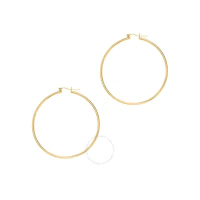 Tresorra 14k Yellow Gold Hoop Earrings