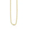 Tresorra 14k Yellow Gold Oval Mirror Link Chain Necklace In Yellow
