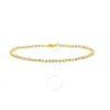 Tresorra 14k Yellow Gold Pallina Bead Tt Chain Bracelet In Yellow